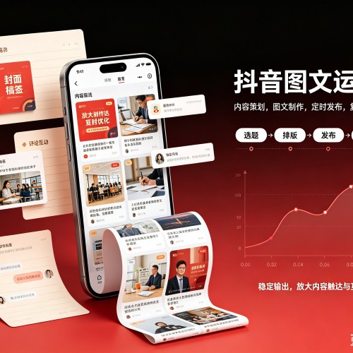 渭城抖音图文代运营服务